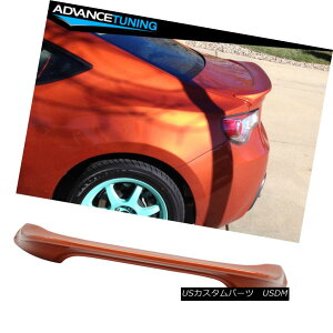 GAp[c Fits 15-17 Scion FRS Subaru BRZ TRD Trunk Spoiler OEM Painted #H8R Hot Lava tBbg15-17TCIFRSXoBRZ TRDgNX|C[OEMhH8Rzbgn