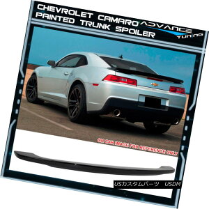 GAp[c 14-15 Chevy Camaro OE Style Low Blade Trunk Spoiler Painted Black - ABS 14-15V{[J}OEX^Cu[hgNX|C[h - ABS