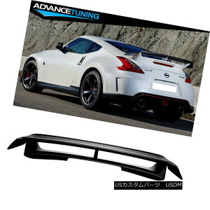 GAp[c Fit For 09-18 Nissan 370Z Z34 Fairlady Z Nismo Trunk Spoiler - Unpainted ABS tBbg9-18Y370Z Z34tFAfBZjXgNX|C[ - hABS