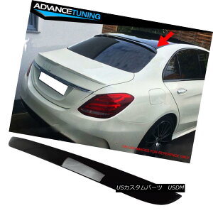 GAp[c Fits 15-17 C Class W205 Sedan Factory Roof Spoiler OEM Painted Color #040 Black tBbg15-17 CNXW205Z_t@Ng[[tX|C[OEMhJ[040ubN
