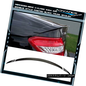 GAp[c 08-14 Benz C-Class W204 Trunk Spoiler ABS OEM Painted Color # 040 Black 08-14xcCNXW204gNX|C[ABS OEMhJ[040ubN