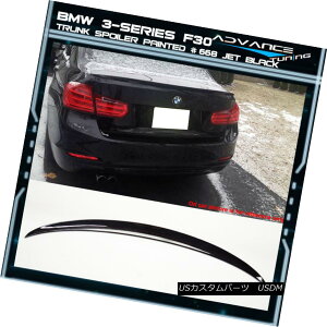 GAp[c 12-18 BMW 3-Series F30 4Dr Trunk Spoiler OEM Painted Color # 668 Jet Black 12-18 BMW 3V[YF30 4DrgNEX|C[OEMhJ[668WFbgEubN