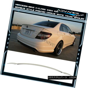 GAp[c 08-14 Benz C-Class W204 Trunk Spoiler ABS OEM Painted Color # 650 Cirrus White 08-14xcCNXW204gNEX|C[ABS OEMhJ[650V[XEzCg