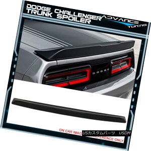 �G�A���p�[�c Fits 15-18 Challenger R/T Scat Pack Painted Black Trunk Spoiler No Camera Hole �t�B�b�g15-18�`�������W���[R / T�X�J�b�g�p�b�N�h���u���b�N�g�����N�X�|�C���[�J�����z�[���Ȃ� �y���s�A���i�z