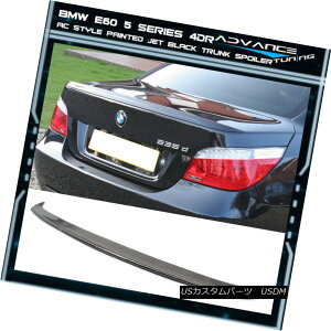 GAp[c 04-10 BMW 5 Series E60 M5 4Dr AC Trunk Spoiler OEM Painted Color # 668 Jet Black 04-10 BMW 5V[YE60 M5 4Dr ACgNEX|C[OEMhJ[668WFbgEubN
