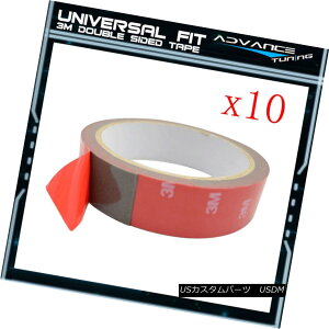 GAp[c 10 Rolls 3M Double Sided Tape Acrylic Plus Attachment Car Automotive Truck Van 10[3Mʃe[vANvXA^b`gJ[ԃgbNo