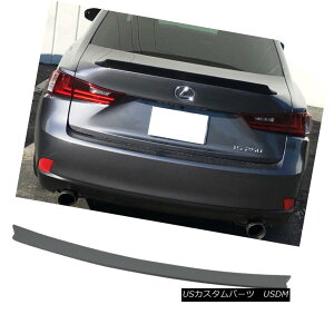 �G�A���p�[�c Fits 14-17 Lexus IS250 F V High Kick Style Trunk Spoiler Wing - Unpainted FRP �t�B�b�g14-17 Lexus IS250 F V�n�C�L�b�N�X�^�C���g�����N�X�|�C���[�E�C���O - ���h��FRP