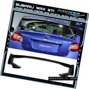 GAp[c Fits 15-18 Subaru WRX STI Trunk Spoiler Painted #D4S Crystal Black Silica Pearl tBbg15-18XoWRX STIgNEX|C[D4SNX^EubNEVJEp[