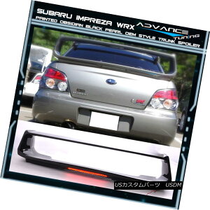 GAp[c 02-07 Fit WRX OEM Painted Color Obsidian Black Pearl ABS Trunk Spoiler (#32J) 02-07tBbgWRX OEMhFj΃ubNp[ABSgNX|C[i32Jj