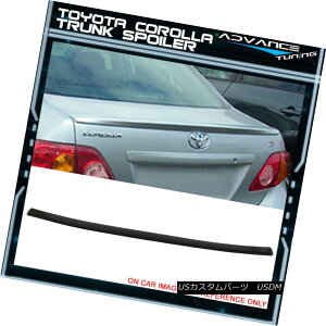 GAp[c Fits 09-10 Corolla JDM Sport OE Trunk Spoiler Painted # U209 Black Sand Pearl tBbg09-10J[JDMX|[cOEgNX|C[U209p[h