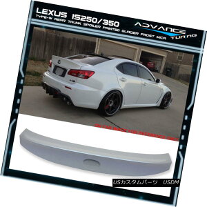 GAp[c Fits 06-13 Lexus IS250 350 IK Style Trunk Spoiler Painted Glacier Frost ABS #074 tBbg06-13NTXIS250 350 IKX^CgNX|C[hX̓tXgABS074