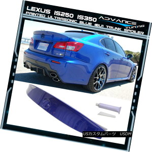 GAp[c Fits 06-13 Lexus IS250 IK Style Trunk Spoiler Painted Color Ultrasonic Blue #8U1 tBbg06-13NTXIS250 IKX^CgNX|C[hJ[gu[8U1