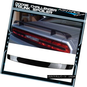 �G�A���p�[�c 08-14 Dodge Challenger OE Factory OEM Painted Color Trunk Spoiler Black #PX8 08-14�_�b�W�`�������W���[OE�H��OEM�J���[�g�[���X�|�C���[����PX8 �y���s�A���i�z