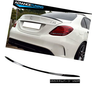 GAp[c Fits 15-18 W205 C Class OE Factory Trunk Spoiler OEM Painted Color #040 Black tBbg15-18 W205 CNXOEH̃gNEX|C[OEMhJ[040