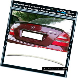 GAp[c 03-09 Benz E-Class W211 4Dr Trunk Spoiler OEM Painted Color # 650 Cirrus White 03-09xcENXW211 4DrgNEX|C[OEMhJ[650 Cirrus White