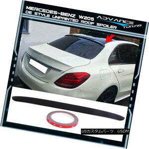 GAp[c 15-17 Mercedes Benz C Class W205 OE Style ABS Black Rear Roof Spoiler Wing 15-17ZfXxcCNXW205 OEX^CABSubNA[tX|C[ECO