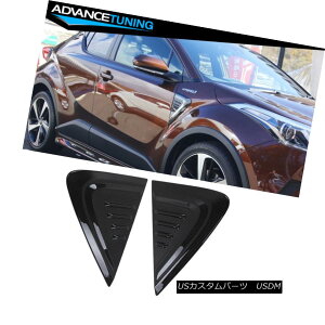 GAp[c Fits 17-18 Toyota CHR MD Front Side Scoops Carbon Fiber Look tBbg17-18g^CHR MDtgTChXR[vJ[{t@Co[bN