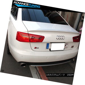 GAp[c Fits 12-14 Audi A6 C7 D Style Trunk Spoiler OEM Painted Color #LY9C Ibis White tBbg12-14AEfBA6 C7 DX^C̃gNEX|C[OEMhJ[LY9CACrXzCg