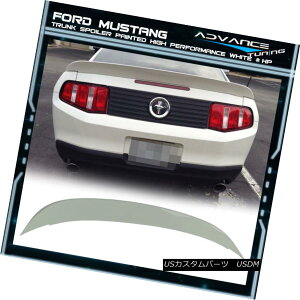GAp[c 10-14 Ford Mustang D Trunk Spoiler OEM Painted Color High P Style White # HP 10-14tH[h}X^ODgNX|C[OEMhJ[nCPX^CzCgHP