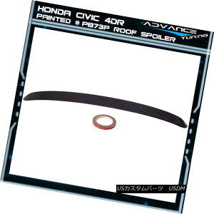 GAp[c 96-00 Civic 4Dr Roof Spoiler OEM Painted Color Midnight Purple Pearl # PB73P 96-00VrbN4Dr[tX|C[OEMhF~bhiCgp[vp[PB73P