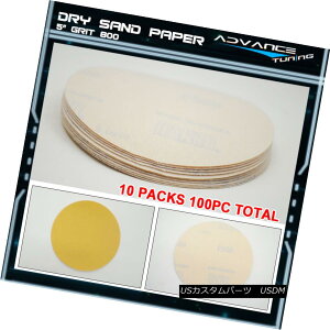 GAp[c Disc 800 Grit 5 PSA Auto Sanding Paper Sheets Repair Sandpaper Magic Tape 100PCS fBXN800Obg5 PSAI[gTfBOy[p[V[gCThy[p[}WbNe[v100PCS
