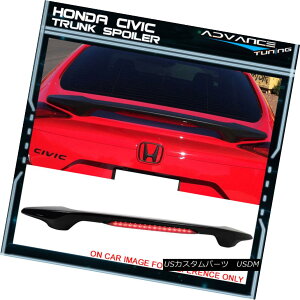 GAp[c 16-18 Civic LED Brake Light Trunk Spoiler Painted #NH731P Crystal Black Pearl 16-18VrbNLEDu[LCggNX|C[hNH731PNX^ubNp[
