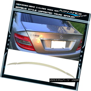 GAp[c 08-14 Benz C-Class W204 B Style 4Dr 4Door Unpainted ABS Trunk Spoiler 08-14xcCNXW204 BX^C4Dr 4hAhABSgNEX|C[