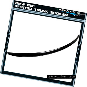 GAp[c 04-10 BMW 5 Series E60 Sedan M3 Trunk Spoiler OEM Painted Color #668 Jet Black 04-10 BMW 5V[YE60Z_M3gNEX|C[OEMhJ[668WFbgEubN
