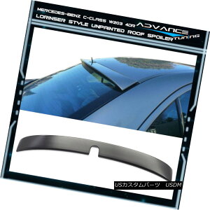 GAp[c 01-07 Benz C-Class W203 4Dr 4Door Unpainted ABS Rear L Style Roof Spoiler 01-07xcCNXW203 4Dr 4DoorhABSALX^C[tX|C[