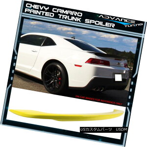 �G�A���p�[�c 14-15 Chevy Camaro Factory Trunk Spoiler Painted Color #WA131X Lemon Peel 14-15�V�{���[�J�}���t�@�N�g���[�g�����N�X�|�C���[�h���F��WA131X�������s�[�� �y���s�A���i�z