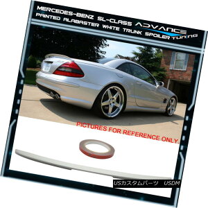 �G�A���p�[�c 03-11 Benz Sl-Class AMG ABS Trunk Spoiler OEM Painted Color Alabaster White #960 03-11�x���cS1�N���XAMG ABS�g�����N�X�|�C���[OEM�h���J���[�A���o�X�^�[�z���C�g��960