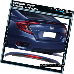 GAp[c 16-18 Honda Civic LED Brake RS Trunk Spoiler Painted #B593M Aegean Blue Metallic 16-18z_VrbNLEDu[LRSgNEX|C[B593M Aegean Blue Metallic