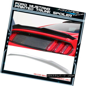 GAp[c 15-18 Mustang H Style Trunk Spoiler OEM Painted Color #UX Ingot Silver Metallic 15-18 Mustang HX^C̃gNEX|C[OEMhJ[#UX IngotVo[E^bN
