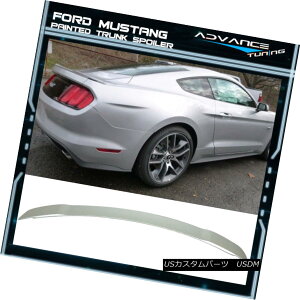 GAp[c 15 18 Mustang GT OEM Painted Color # UX Ingot Silver Metallic Trunk Spoiler ABS 15 18 Mustang GT OEMhJ[UXCSbgVo[^bNgNX|C[ABS