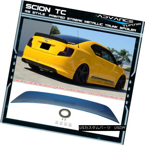 GAp[c 11-15 TC RS Style OEM Painted Color # 8T7 Blue Streak Metallic Trunk Spoiler 11-15 TC RSX^COEMhJ[8T7u[Xg[N^bNgNX|C[