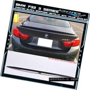 GAp[c 14-17 3 Series F32 Trunk Spoiler OEM Painted Color # 475 Black Sapphire Metallic 14-17 3V[YF32gNEX|C[OEMhJ[475ubNETt@CAE^bN
