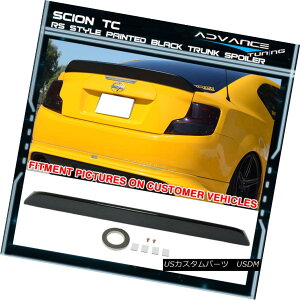�G�A���p�[�c 11-15 Scion TC RS Style OEM Painted Color # 202 Black Trunk Spoiler (ABS) 11-15�T�C�I��TC RS�X�^�C��OEM�h���J���[��202�u���b�N�g�����N�X�|�C���[�iABS�j �y���s�A���i�z