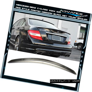 GAp[c 08-14 Benz C-Class W204 Trunk Spoiler ABS OEM Painted Color #197 Obsidian Black 08-14xcCNXW204gNEX|C[ABS OEMhJ[197j