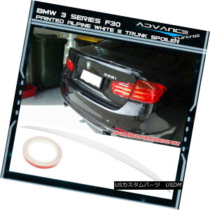 GAp[c 12-18 BMW 3 Series F30 Trunk Spoiler OEM Painted Color Alpine White Iii #300 12-18 BMW 3V[YF30gNEX|C[OEMhJ[ApCEzCgIii300