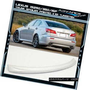 GAp[c Fits 06-13 IS250 350 IS F 4Dr Trunk Spoiler OEM Painted Color # 1G1 Tungsten tBbg06-13 IS250 350 IS F 4DrgNEX|C[OEMhJ[1G1^OXe