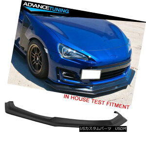 GAp[c Fits 17-18 Subaru BRZ Ikon Style Front Bumper Lip Spoiler Bodykits PU tBbg17-18XoBRZCRX^Ctgop[bvX|C[{fBLbgPU