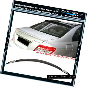 GAp[c 08-14 Benz C-Class W204 Trunk Spoiler ABS OEM Painted Color # 197 Obsidian Black 08-14xcCNXW204gNEX|C[ABS OEMhJ[197j