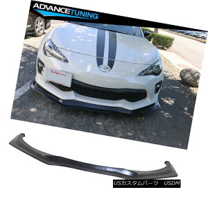 GAp[c Fits 17-18 Toyota 86 FRS GT Style Front Bumper Lip Polyurethane tBbg17-18g^86 FRS GTX^Ctgop[bv|E^