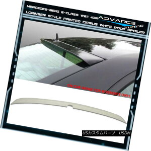 GAp[c 03-05 BENZ E-Class W211 4Dr Roof Spoiler OEM Painted Color # 650 Cirrus White 03-05xcENXW211 4Dr[tX|C[OEMhJ[650V[XzCg