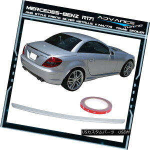 GAp[c 05-10 SLK R171 AMG Trunk Spoiler OEM Painted Color # 744 775 Silver Metallic 05-10 SLK R171 AMGgNEX|C[OEMhJ[744 775Vo[E^bN