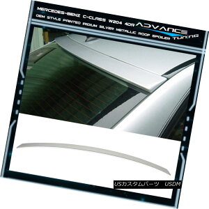 GAp[c 08-14 Benz C-Class W204 Roof Spoiler OEM Painted Color # 744 775 Silver Metallic 08-14xcCNXW204[tX|C[OEMhJ[744 775Vo[^bN
