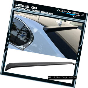 �G�A���p�[�c Fits 13-17 Lexus GS WD W SPORT Style Unpainted ABS Rear Roof Spoiler Wing �t�B�b�g13-17���N�T�XGS WD W SPORT�X�^�C�����h��ABS���A���[�t�X�|�C���[�E�C���O