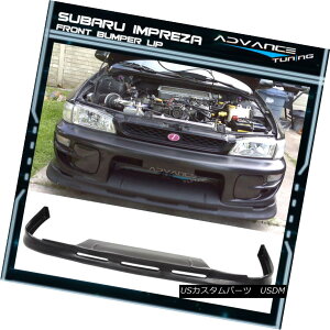 GAp[c Fit For 97-01 Subaru Impreza WRX Front Bumper Lip Spoiler Urethane PU 97-01ɓKXoCvbTWRXtgop[bvX|C[E^PU