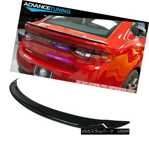 �G�A���p�[�c Fits 13-16 Dodge Dart OE Style Flush mount Trunk Spoiler Painted #PX8 Black �t�B�b�g13-16�_�b�W�_�[�cOE�X�^�C���t���b�V���}�E���g�g�����N�X�|�C���[�y�C���g��PX8�u���b�N �y���s�A���i�z