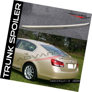 GAp[c Fits 06-11 Lexus GS350 GS450 OE Style Trunk Spoiler - ABS tBbg611NTXGS350 GS450 OEX^C̃gNX|C[ - ABS